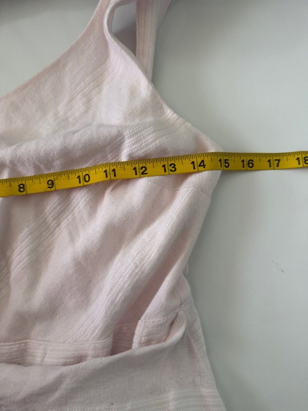 Free People At Leisure Midi Wrap Dress One Shoulder Pink Size XS NWT - Picture 9 of 12